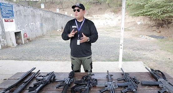 ASG security personnel monitoring an area